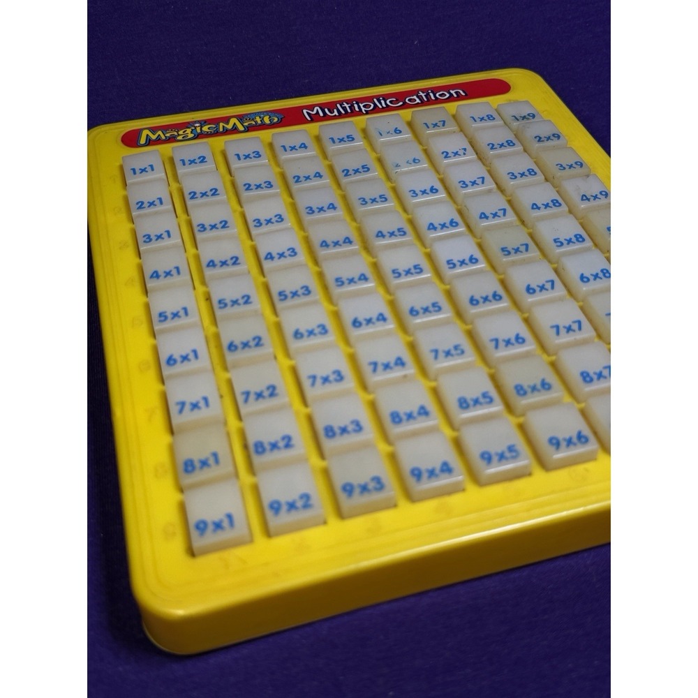 Vtg '93 Magic Math Multiplication Machine Learning Toy - Works🙌👧🏼👦🏾 - Picture 3 of 5